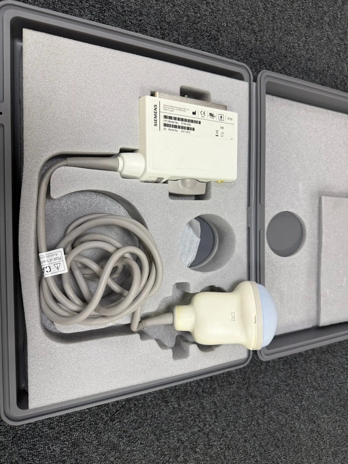 Siemens C7F2 Curved Array Transducer - SelfiMed UK