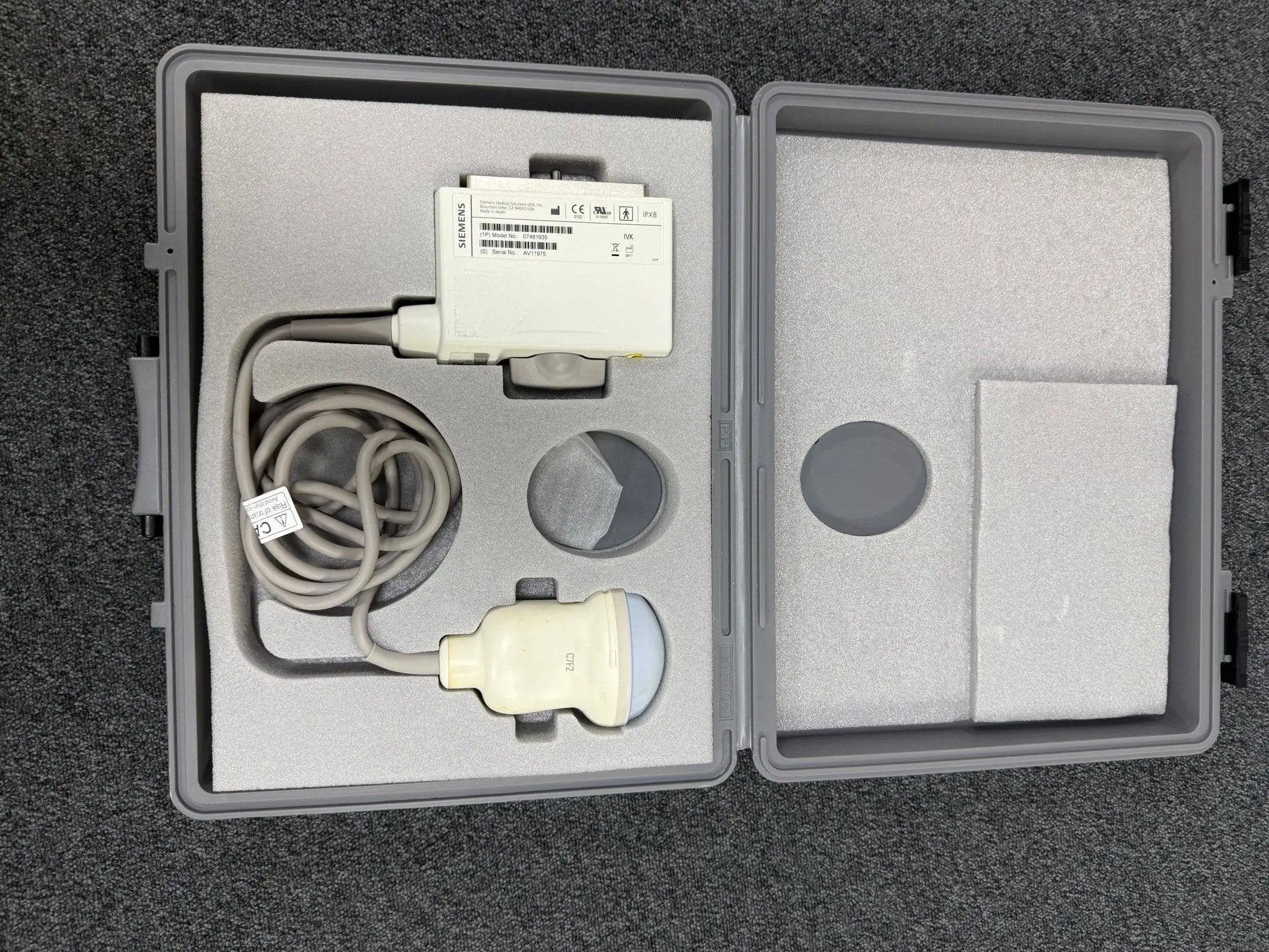 Siemens C7F2 Curved Array Transducer - SelfiMed UK