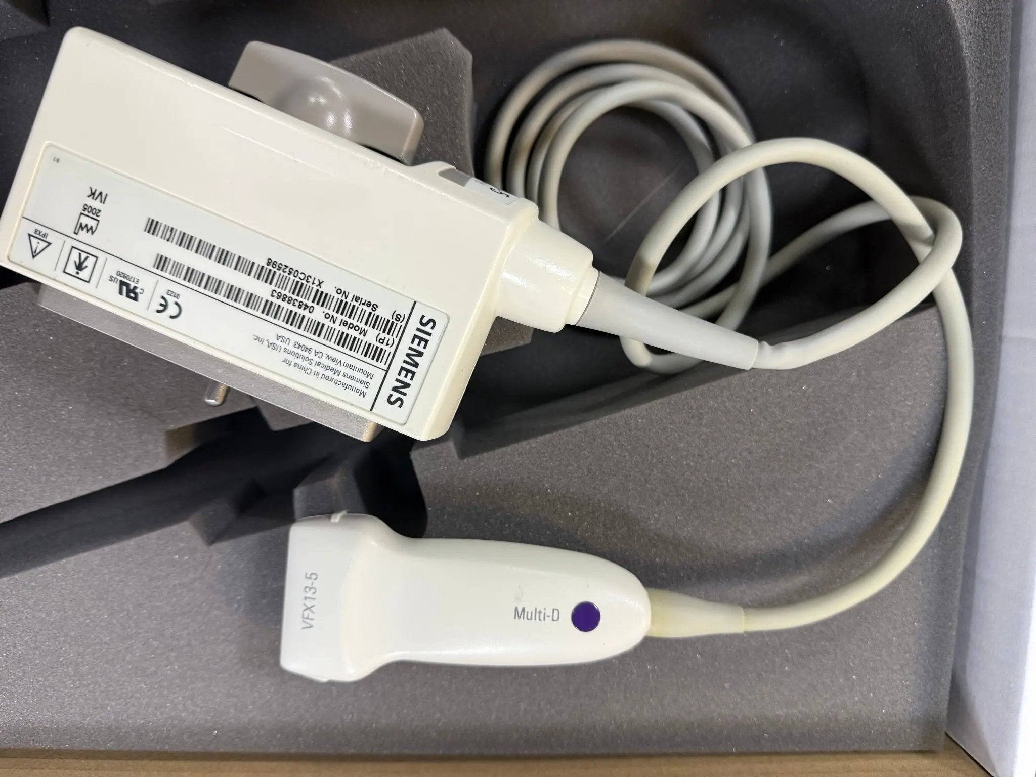 Siemens VFX9 - 4 Multi - D Ultrasound Probe in Box - SelfiMed UK
