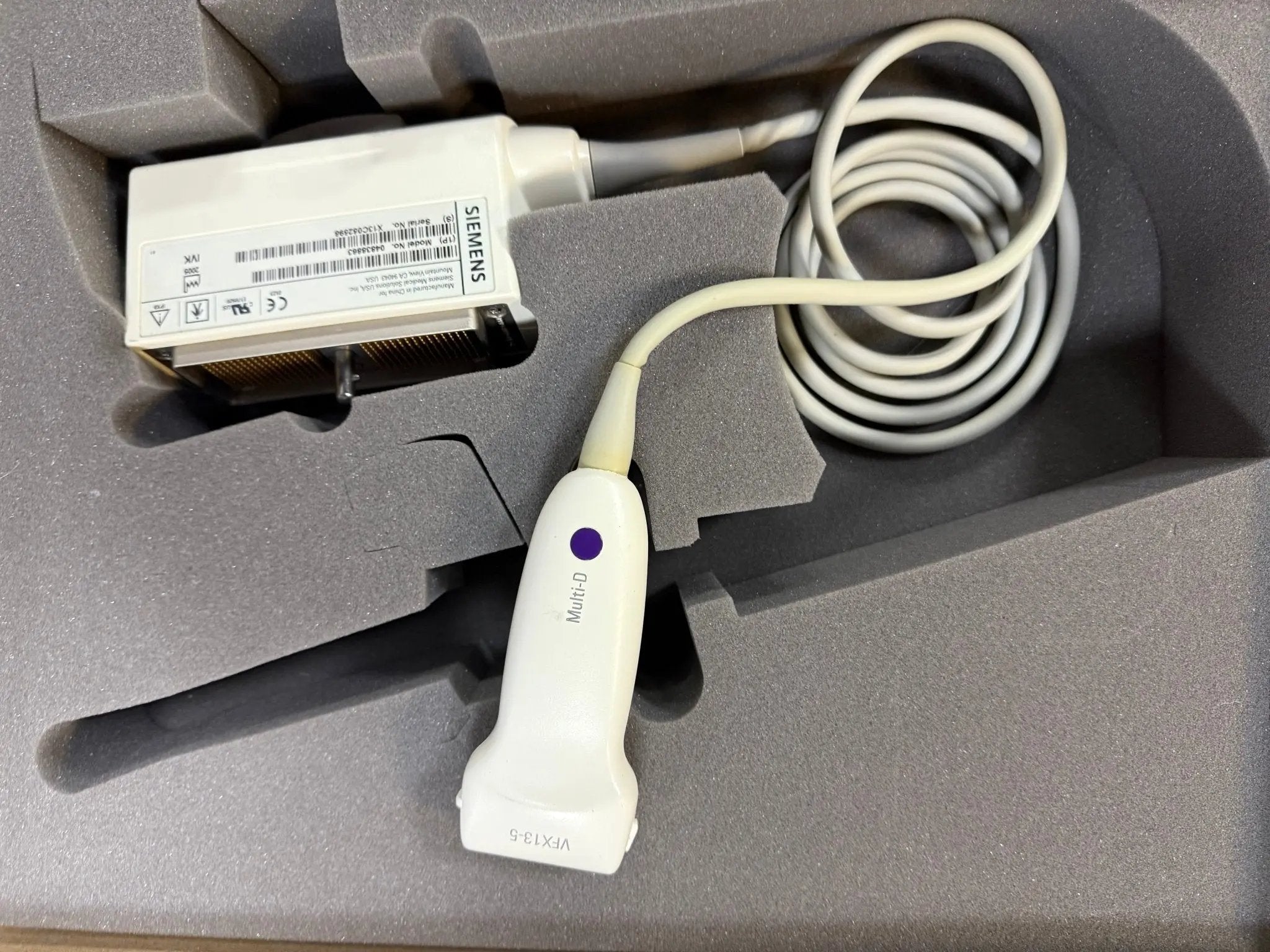Siemens VFX9 - 4 Multi - D Ultrasound Probe in Box - SelfiMed UK