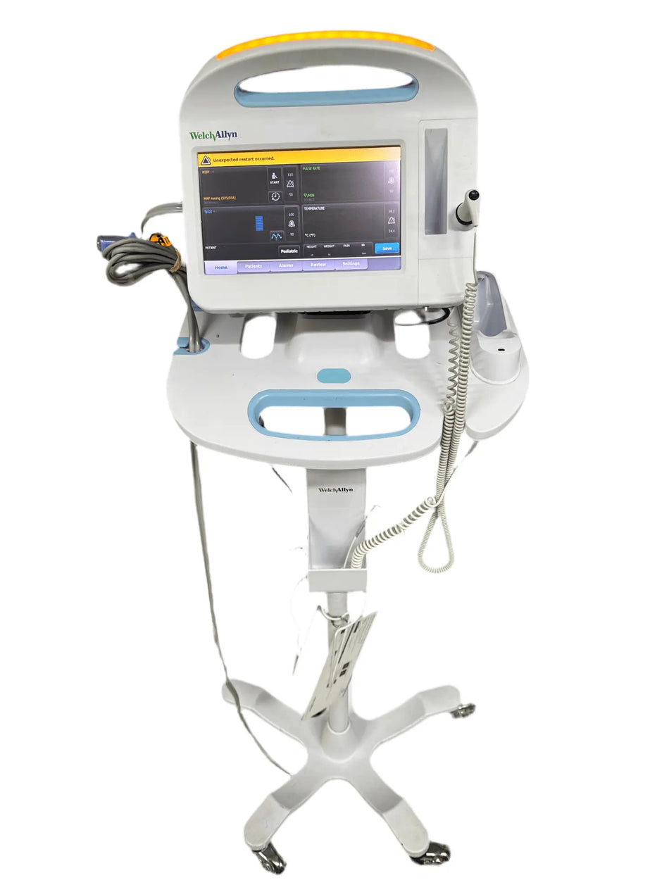 Welch Allyn Connex 6000 Series Vital Signs Monitor with NIBP, SpO2 & Temperature probe - SelfiMed UK