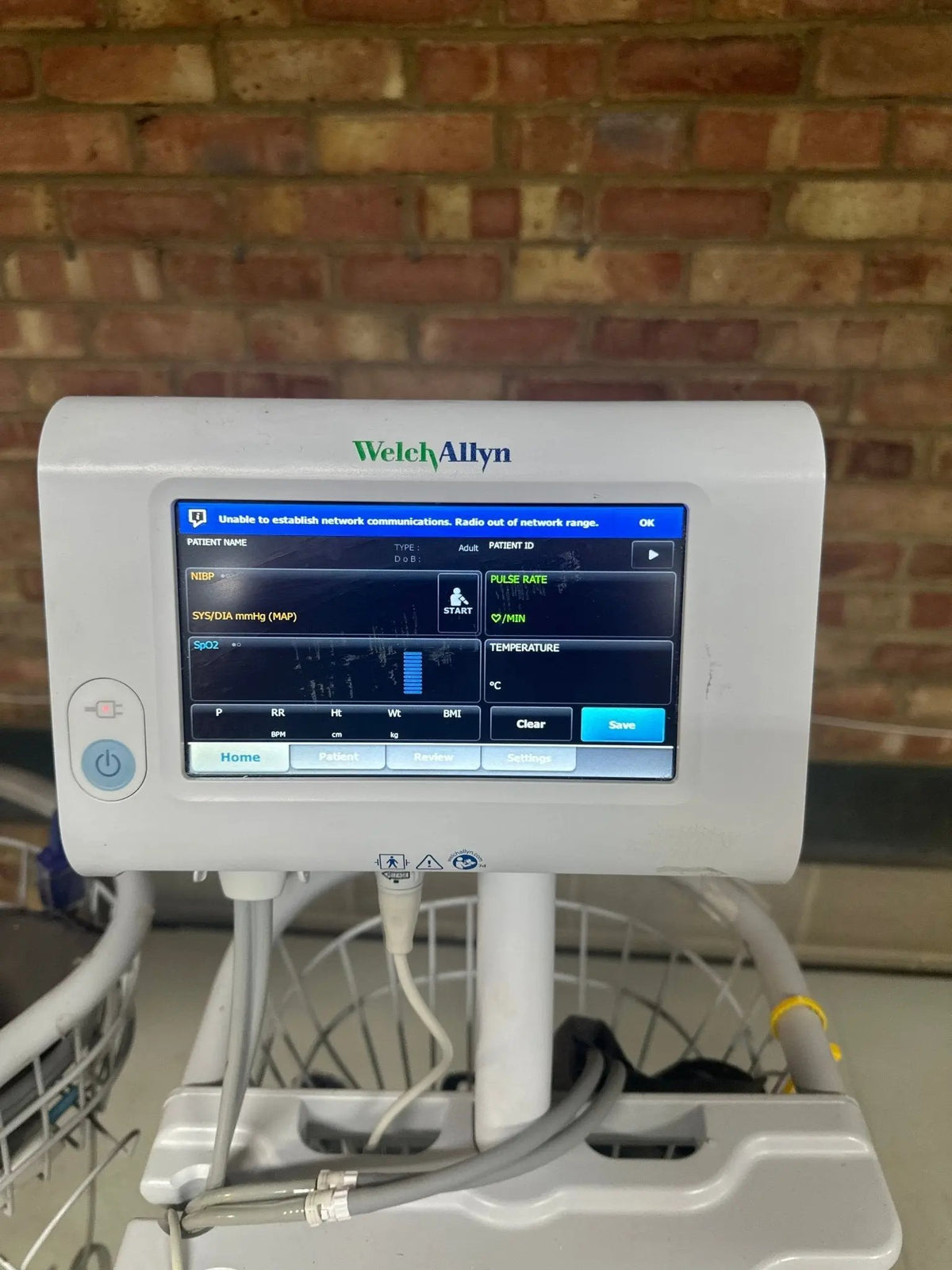 Welch Allyn Connex Spot Monitor with BP and Pulse Oximetry - SelfiMed UK