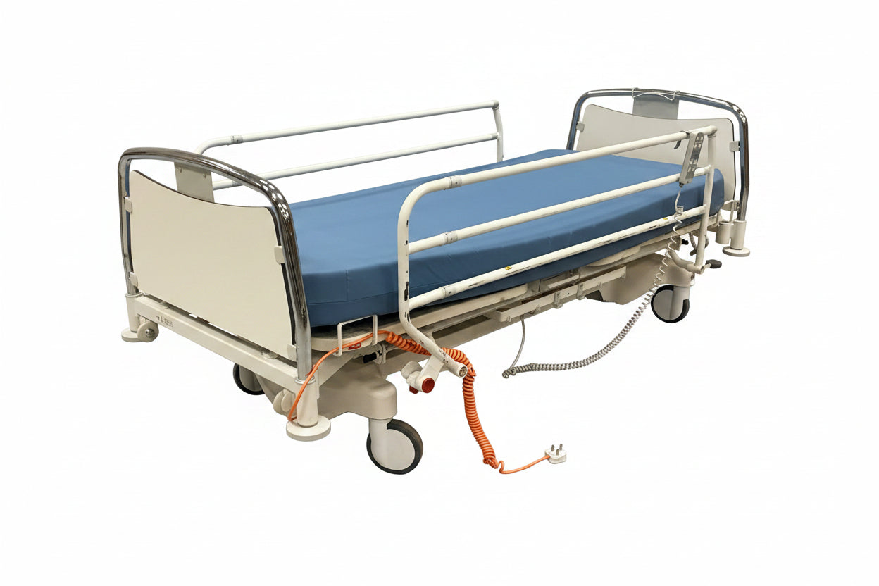 Linet Eleganza 3000 Standard Electric Patient Bed Hospital Bed SelfiMed UK