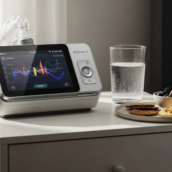 6 Signs Your CPAP Therapy Results are Impacted by Your Diet - CPAP machine, sleep apnea therapy, tracking health metrics