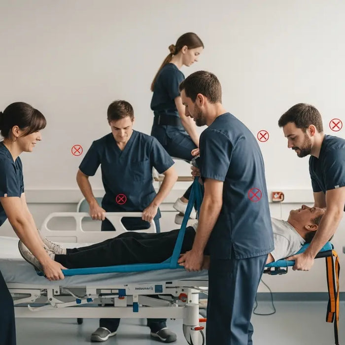 Stop Nursing Back Pain: 5 Mistakes in Manual Patient Transfers - caregiver back pain, manual handling injuries, slipped disc nursing