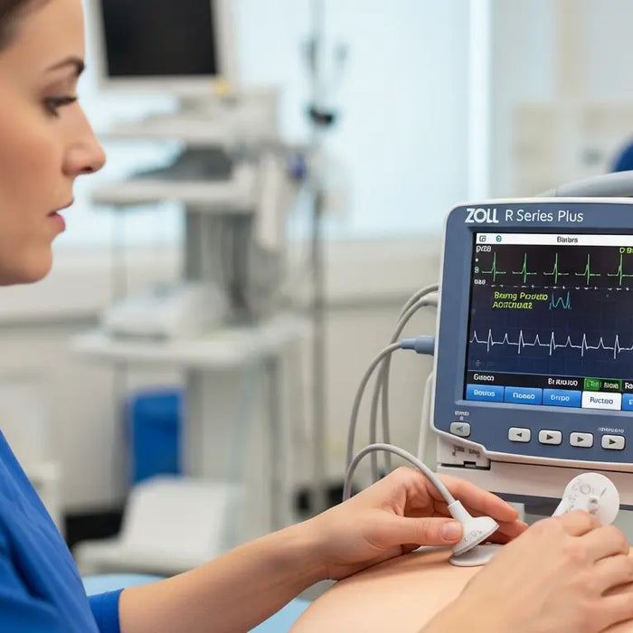 Symptomatic Bradycardia: Is Your Team Ready to Pace and Resuscitate? - symptomatic bradycardia, transcutaneous pacing, Zoll R-Series Plus