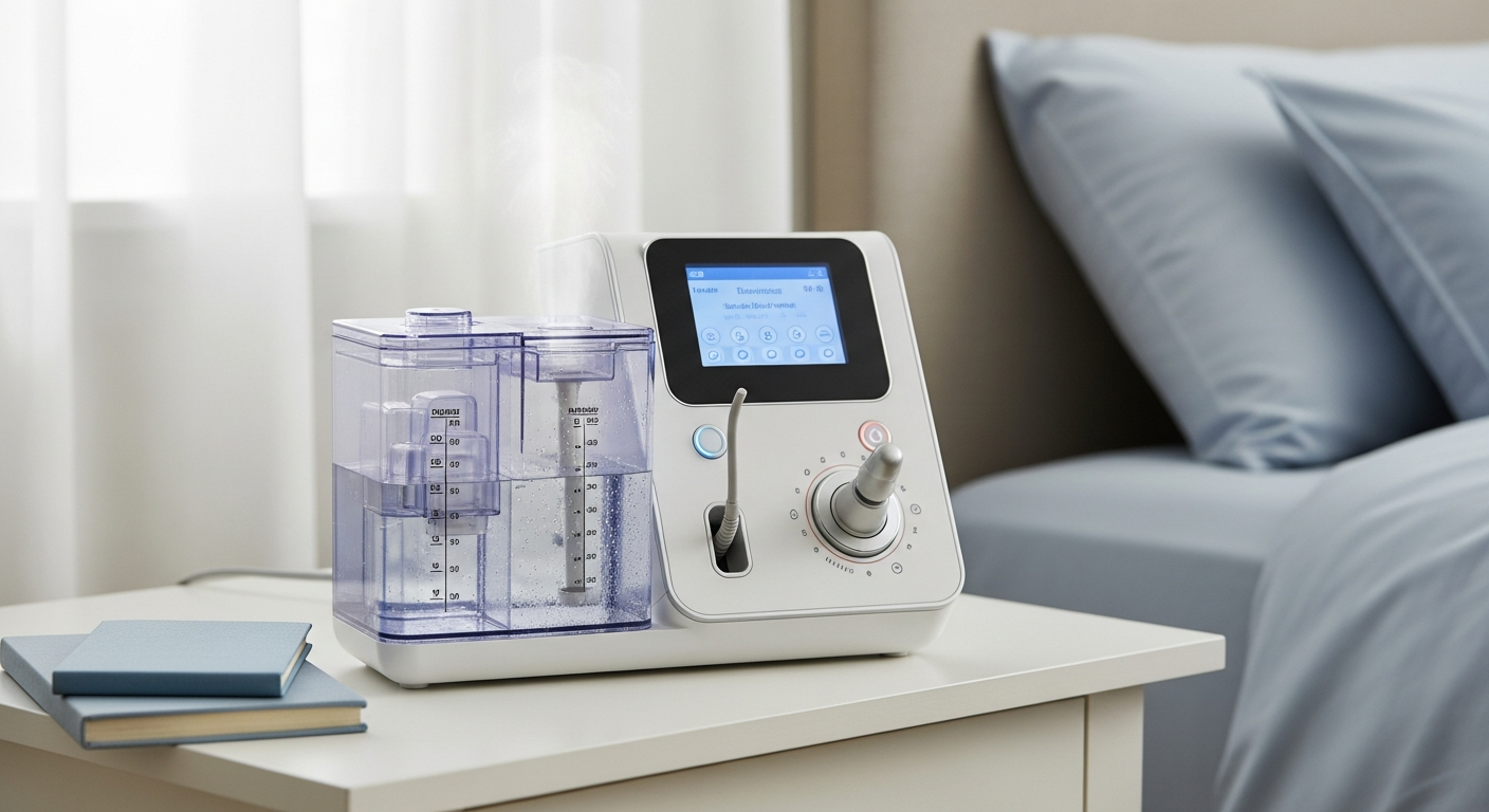 water chamber cpap - CPAP Humidification: What Normal Water Usage Looks Like (And What Doesn't)