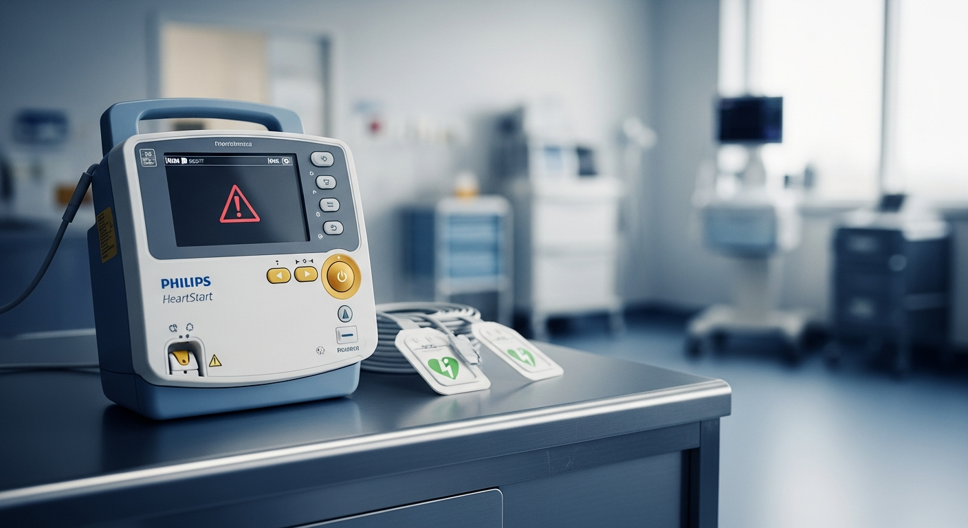 Will Your Defibrillator Fail When a Life Is on the Line? - defibrillator failure, cardiac arrest resuscitation, energy output verification