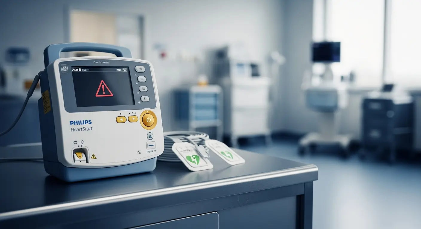 Will Your Defibrillator Fail When a Life Is on the Line? - defibrillator failure, cardiac arrest resuscitation, energy output verification