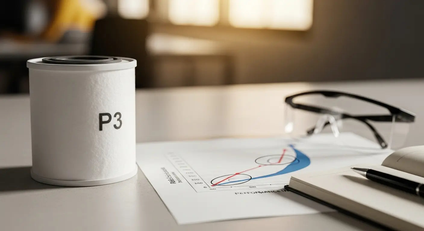 P3 Filter Efficiency: Realistic Performance vs. Marketing Hype - particulate filters, P3 filters, respiratory protection