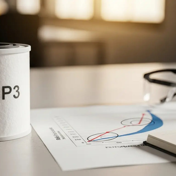 P3 Filter Efficiency: Realistic Performance vs. Marketing Hype - particulate filters, P3 filters, respiratory protection