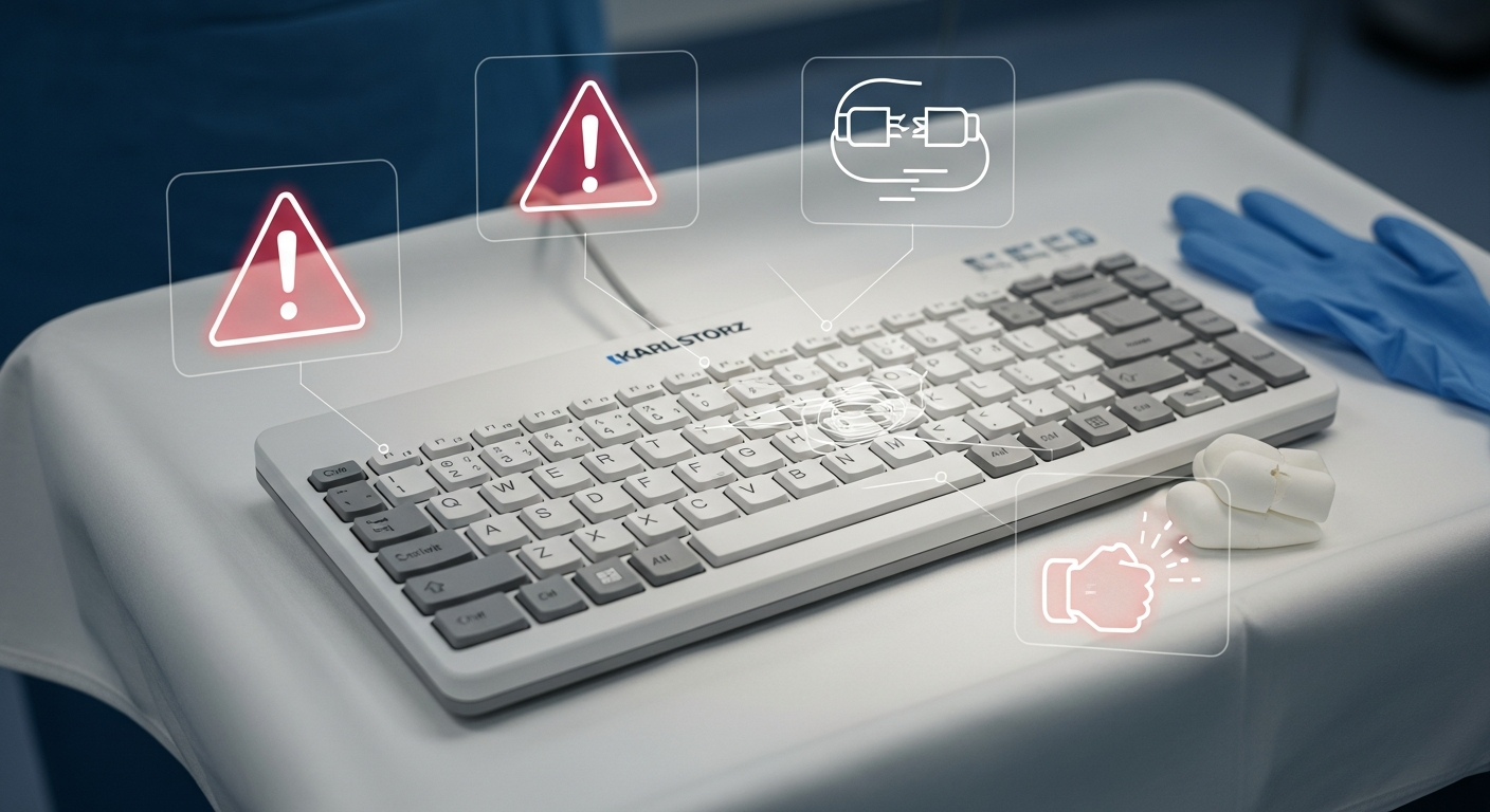 Fix Input Lag and Data Errors in the Operating Theatre - surgical documentation errors, input lag in OR, Karl Storz K10