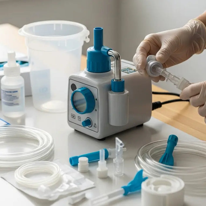 Stop the Fear of Choking: Managing Severe Mucus and Airway Blockage - choking risk, excess mucus relief, phlegm suction machine