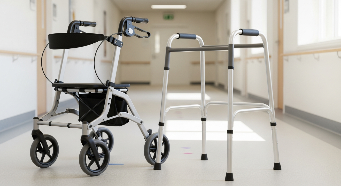 Mobility Aids for Fall Prevention: Science-Backed Walker Selection - mobility aids, nursing home equipment, care home walkers
