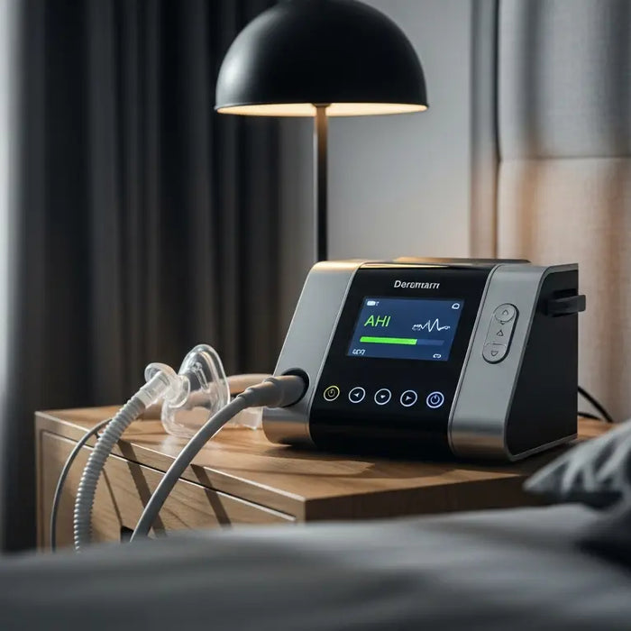 Morning Fatigue Checklist: 6 Signs Monitoring CPAP Therapy Results Could Help - CPAP machine, sleep apnea therapy, sleep data tracking