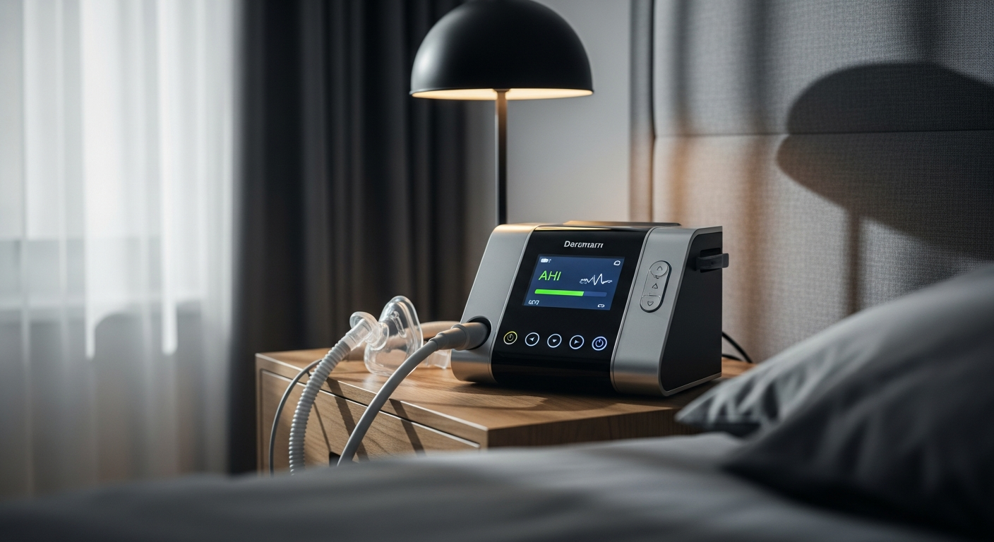 Morning Fatigue Checklist: 6 Signs Monitoring CPAP Therapy Results Could Help - CPAP machine, sleep apnea therapy, sleep data tracking