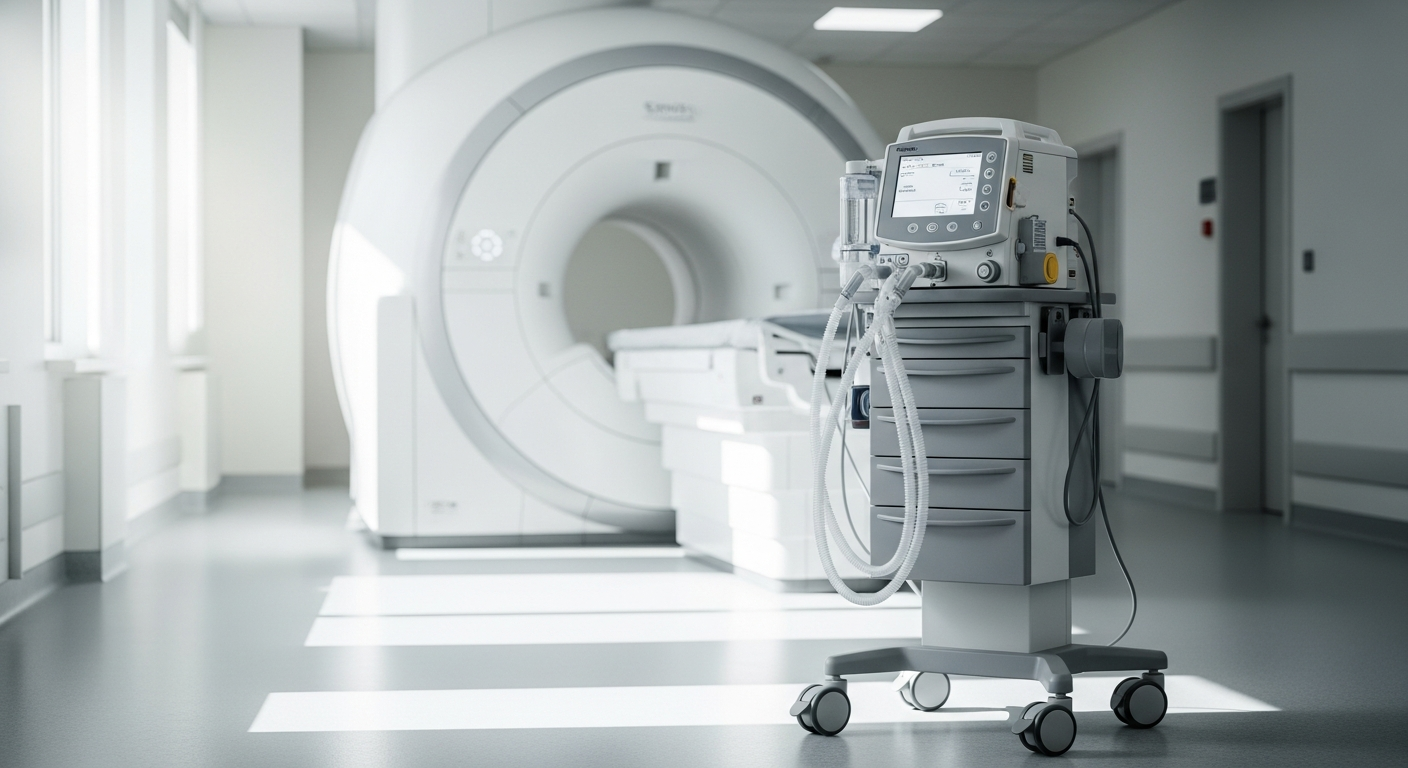MRI Ventilation for All Ages: What Works Together (And What Doesn't) - patient ventilator, MRI-compatible ventilator, transport ventilator