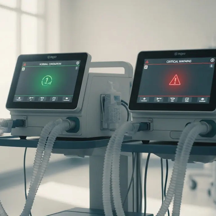 MRI Ventilator Safety: Normal Operation vs Critical Warning Signs - MRI-compatible ventilator, patient transport ventilator, ICU ventilator machine
