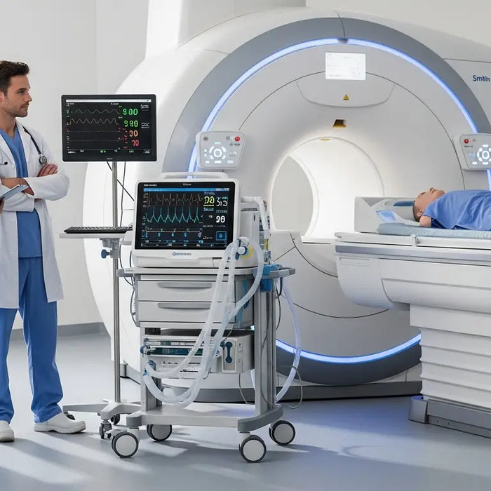 The Optimal Monitoring Protocol for Safe MRI Patient Ventilation in 2026 - MRI-compatible ventilators, patient transport ventilators, critical care ventilation