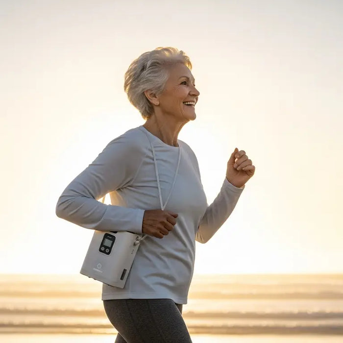 Tired of Gasping for Air? Why Oxygen Concentrators End Fatigue - COPD breathlessness relief, chronic fatigue from low oxygen, air hunger treatment