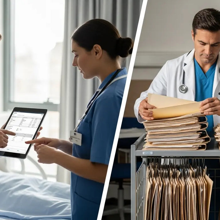 The Perfect Ward Round Routine for Better Patient Outcomes in 2026 - medical notes trolley, medical cart, patient record management