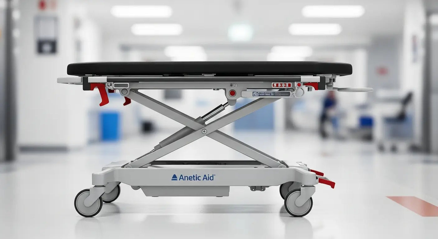 Prevent Patient Falls & Staff Back Pain in Emergency Care - patient falls in hospital, caregiver back pain, pressure ulcers in A&E