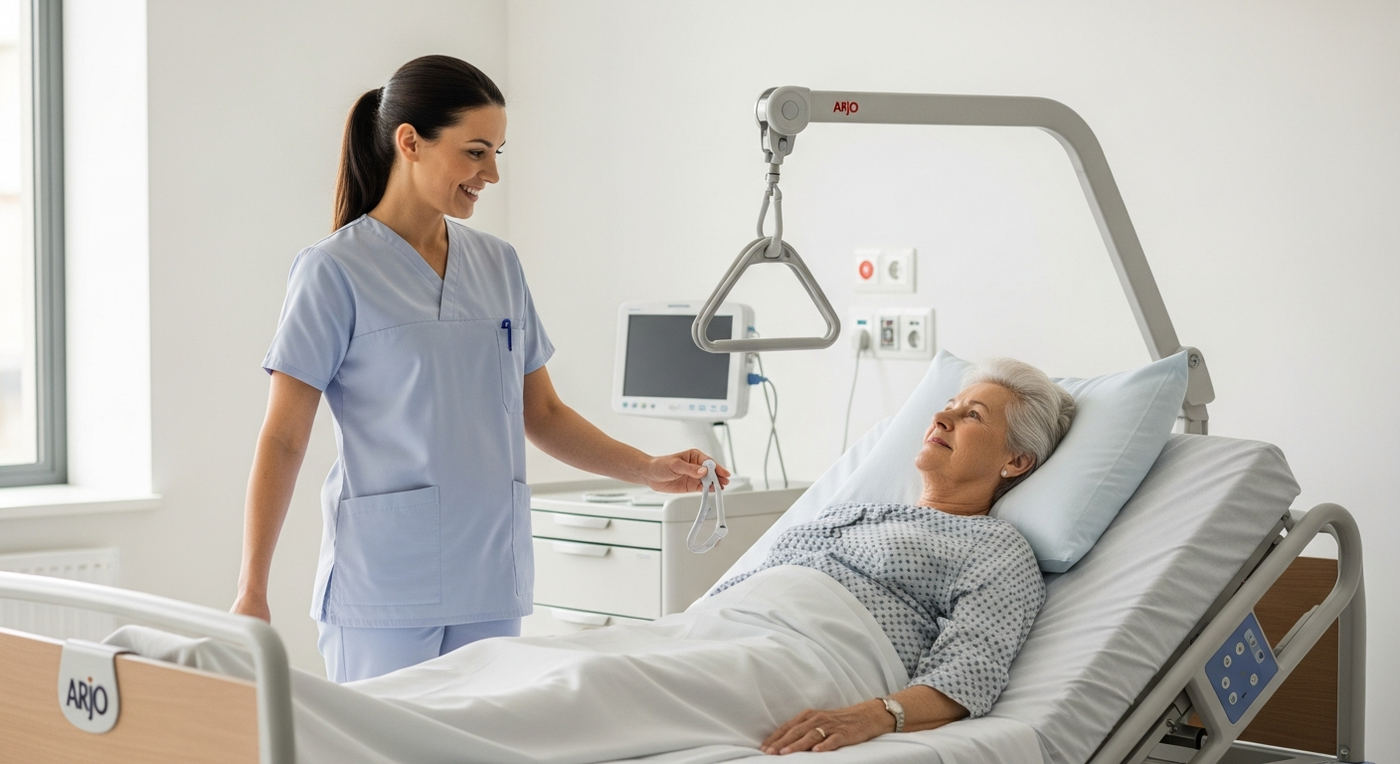 Stop Caregiver Back Pain and Patient Bedsores with Arjo Care - caregiver back pain, pressure ulcers, bedsores prevention