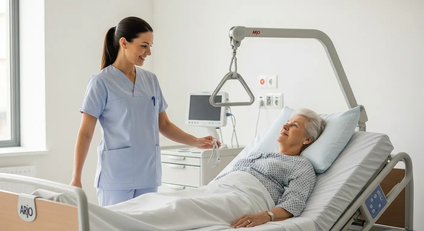 Stop Caregiver Back Pain and Patient Bedsores with Arjo Care - caregiver back pain, pressure ulcers, bedsores prevention