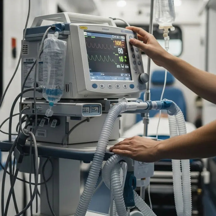 Preventing Hypoxia: Safe Respiratory Support During Patient Transport - acute respiratory failure, hypoxia symptoms, emergency transport ventilator