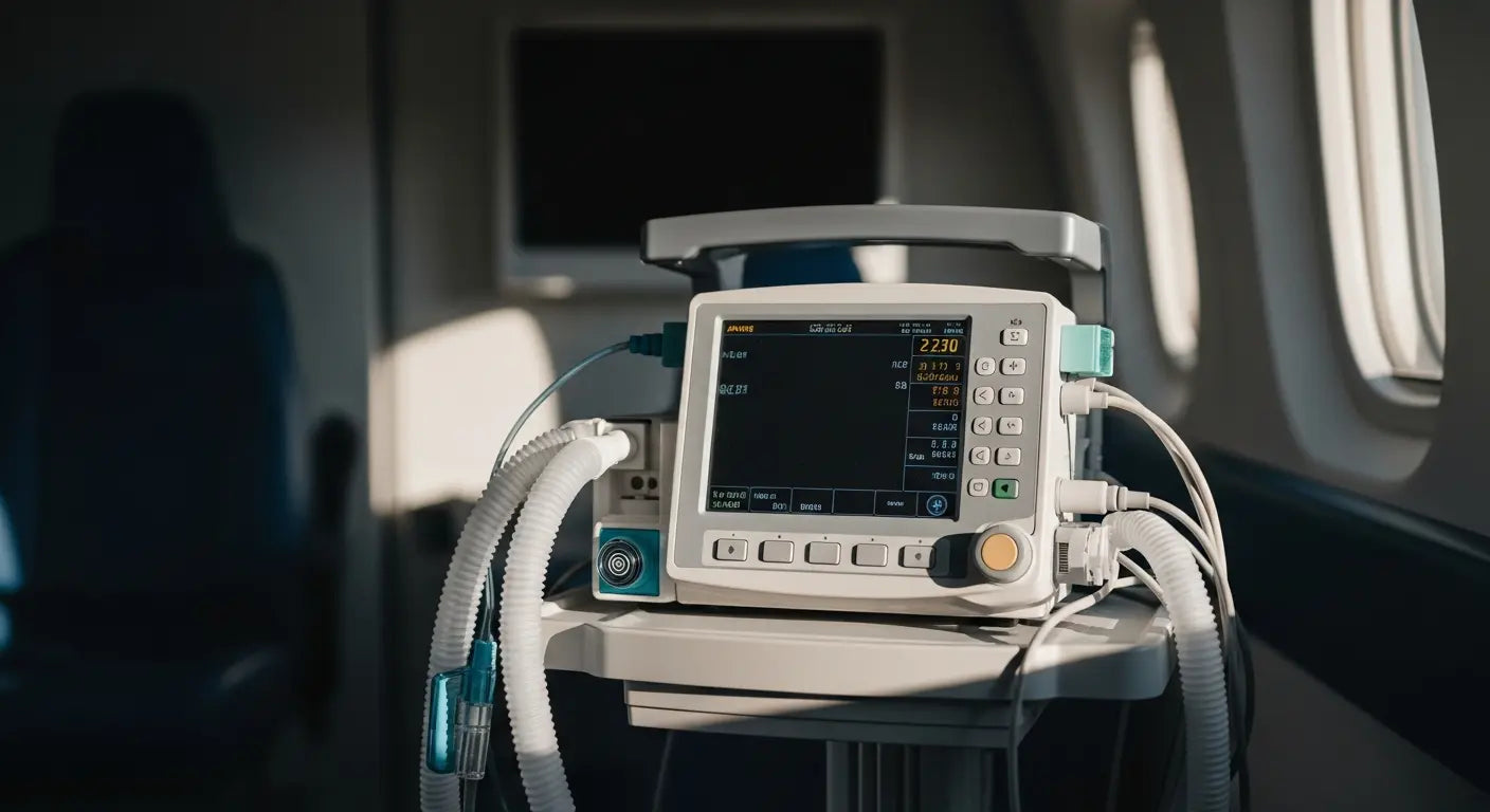 Prevent Respiratory Failure During Long-Distance Patient Transport - respiratory failure transport, long-distance patient transfer, ventilator battery life