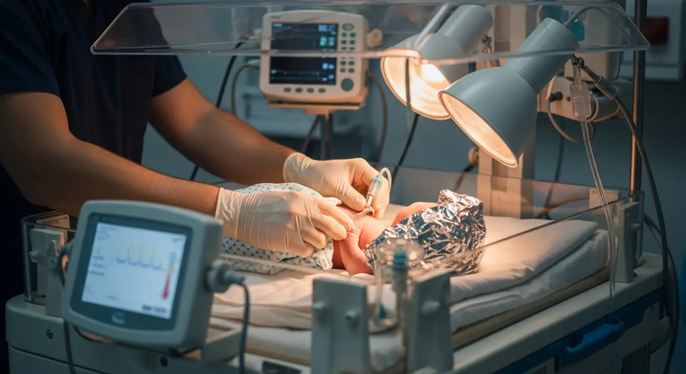 Preventing Neonatal Cold Stress During Emergency Resuscitation - neonatal cold stress, infant hypothermia, newborn thermoregulation