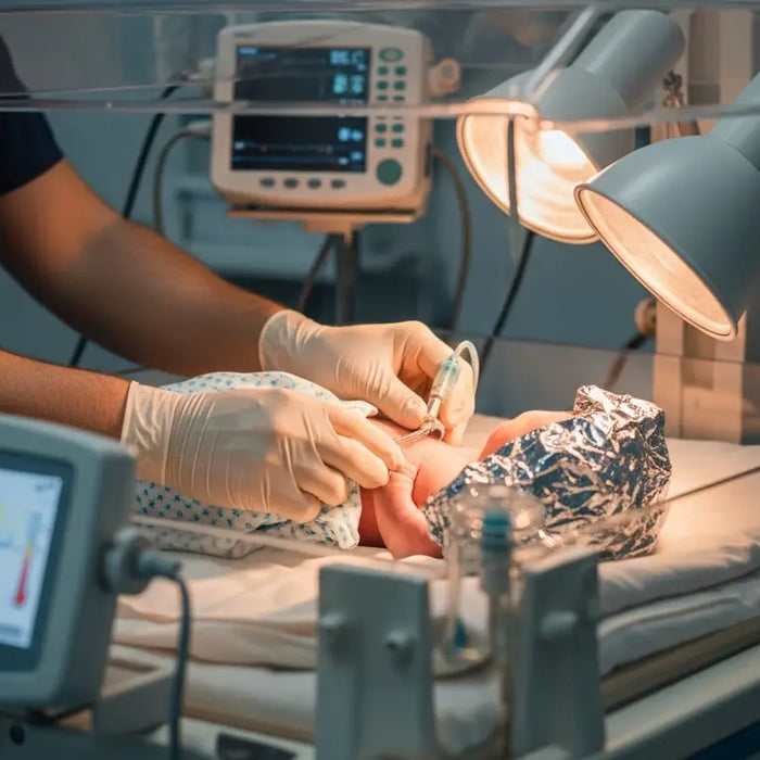 Preventing Neonatal Cold Stress During Emergency Resuscitation - neonatal cold stress, infant hypothermia, newborn thermoregulation