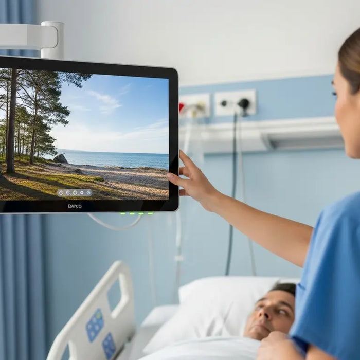 Reduce Hospital Delirium and Patient Anxiety with Bedside Tech - patient anxiety, hospital delirium, ward boredom