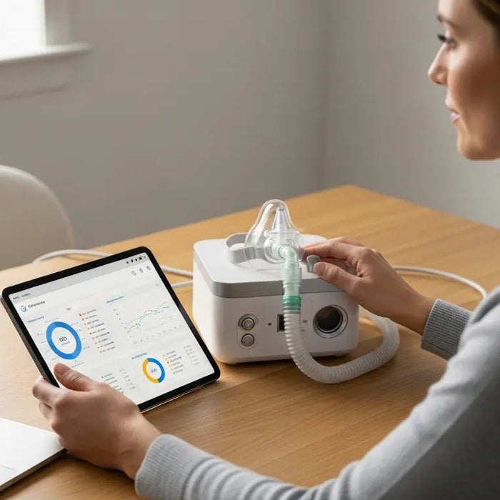 First Month on Remote CPAP Monitoring: What Caregivers Should Expect - CPAP machine, sleep apnea therapy, remote monitoring