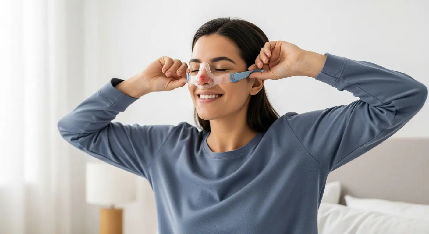 Stop CPAP Nose Bridge Sores and Mask Claustrophobia - CPAP nose bridge sores, mask claustrophobia, sleep apnea mask pain