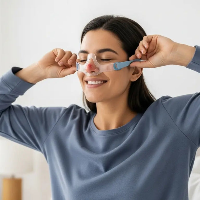 Stop CPAP Nose Bridge Sores and Mask Claustrophobia - CPAP nose bridge sores, mask claustrophobia, sleep apnea mask pain
