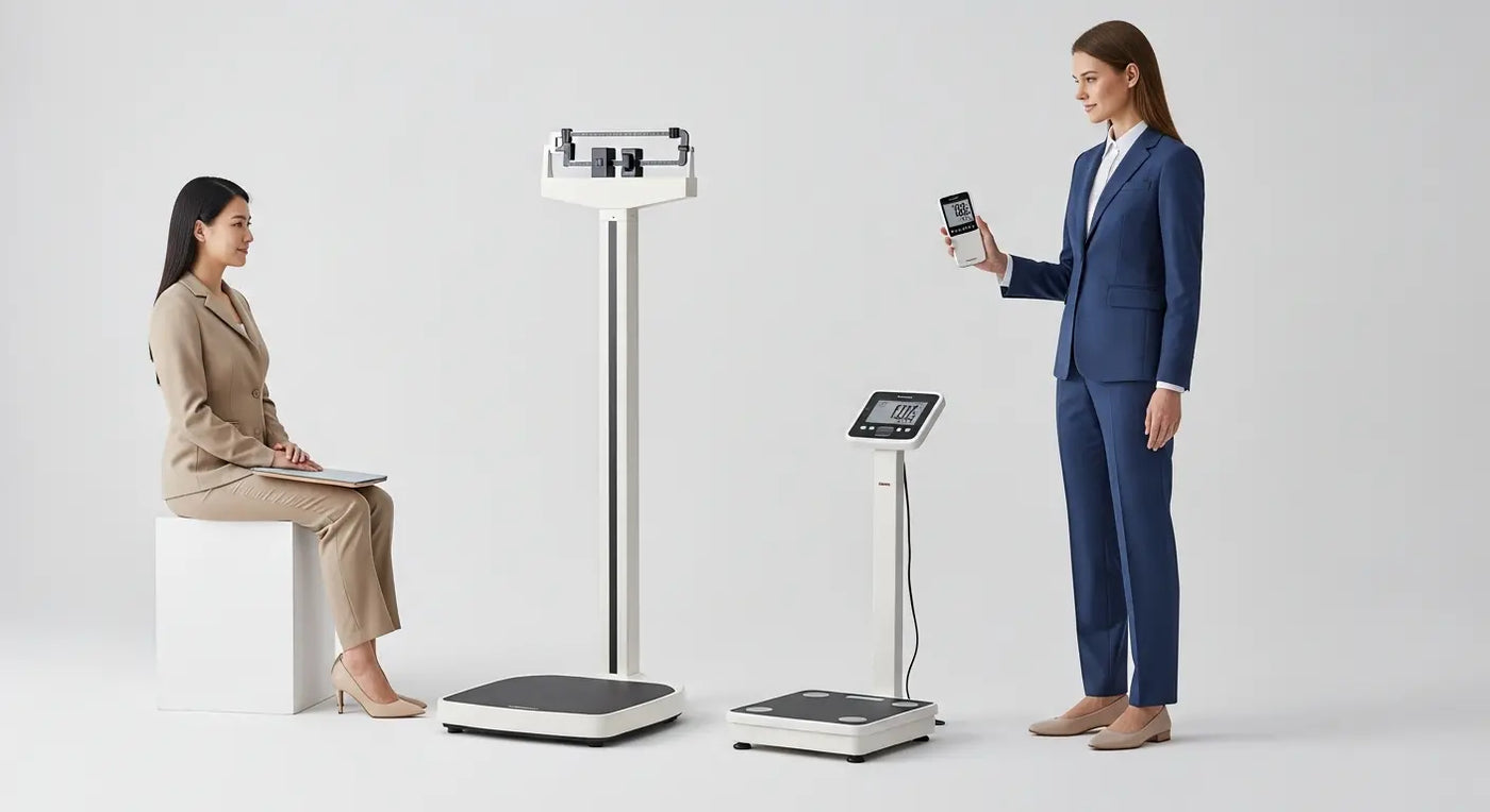 Selecting Home-Care Scales for Patient Monitoring: Everything You Need to Know - flat scales, personal weighing scales, remote display scales