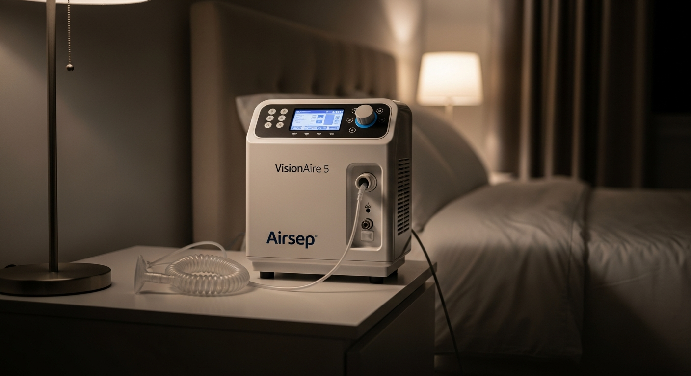 Can't Sleep with Oxygen? How to End COPD Nighttime Fatigue - COPD insomnia, breathless at night, quiet oxygen concentrator