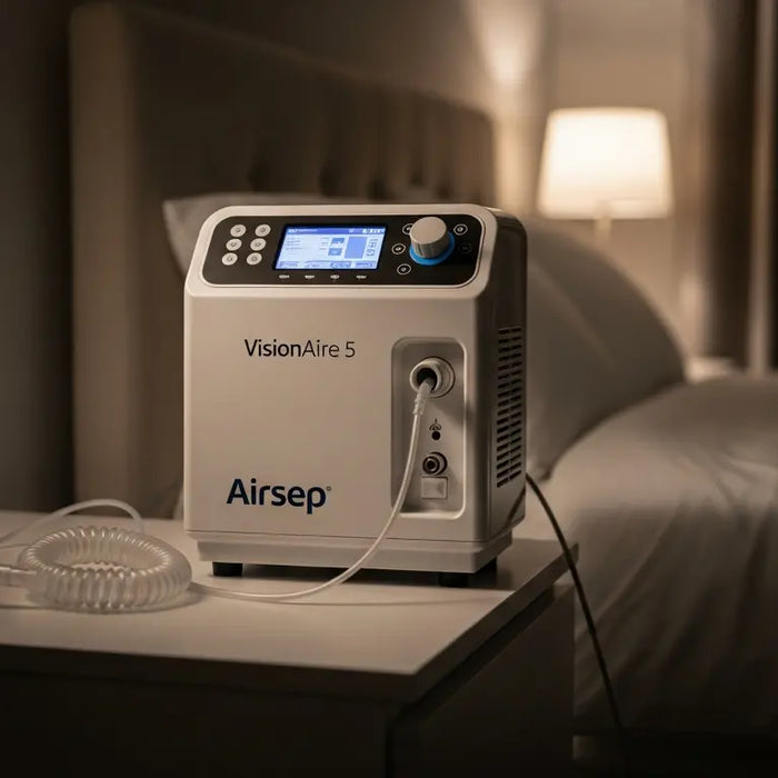 Can't Sleep with Oxygen? How to End COPD Nighttime Fatigue - COPD insomnia, breathless at night, quiet oxygen concentrator