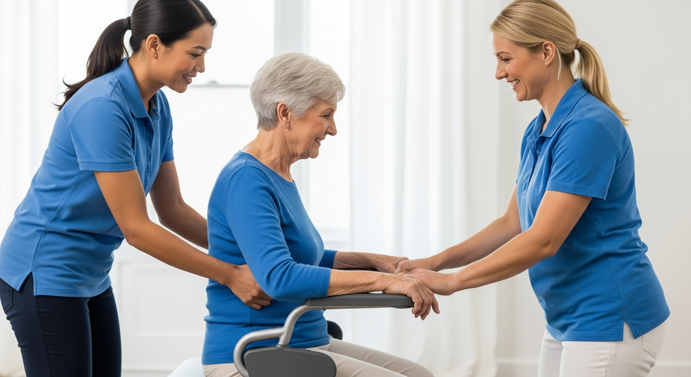 Stop Caregiver Back Pain & Patient Muscle Loss During Transfers - caregiver back pain, herniated disc lifting, patient muscle atrophy