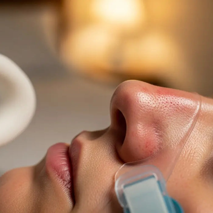 Tired of CPAP Nose Sores? How to Stop Painful Bridge Pressure - CPAP nose bridge sores, painful CPAP mask marks, skin irritation from CPAP