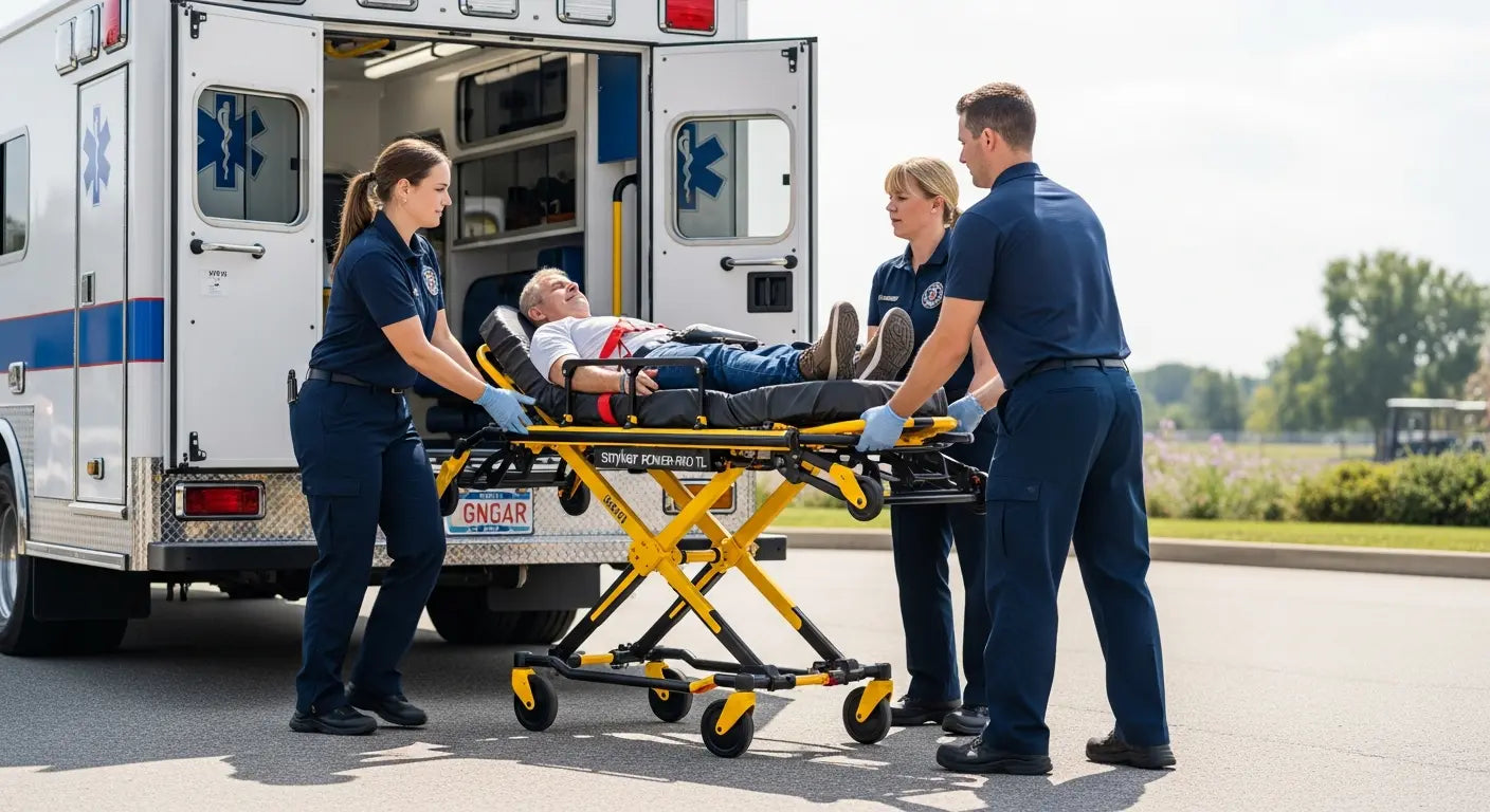 Stop Back Injuries: Why Power-PRO TL is Essential for EMT Safety - paramedic back pain, EMT lifting injuries, ambulance stretcher safety
