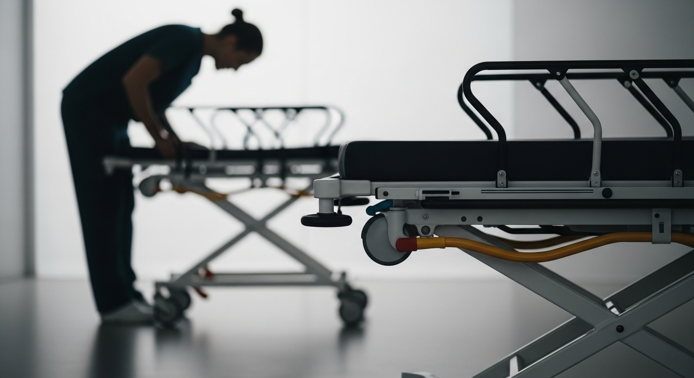Stop Back Injuries: Why Your Hospital Trolleys Are Failing Staff - nurse back pain, hospital staff injuries, patient transfer safety