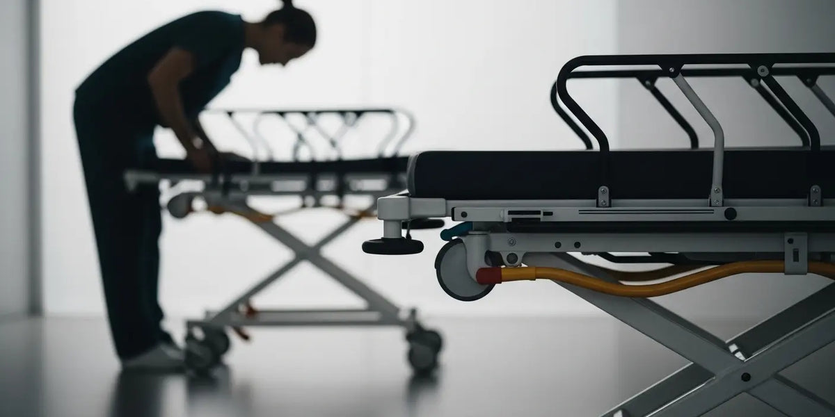 Medical Trolley Problem Reduce Nurse Back Pain: Ergonomic Medical Trolley Solutions — SelfiMed UK