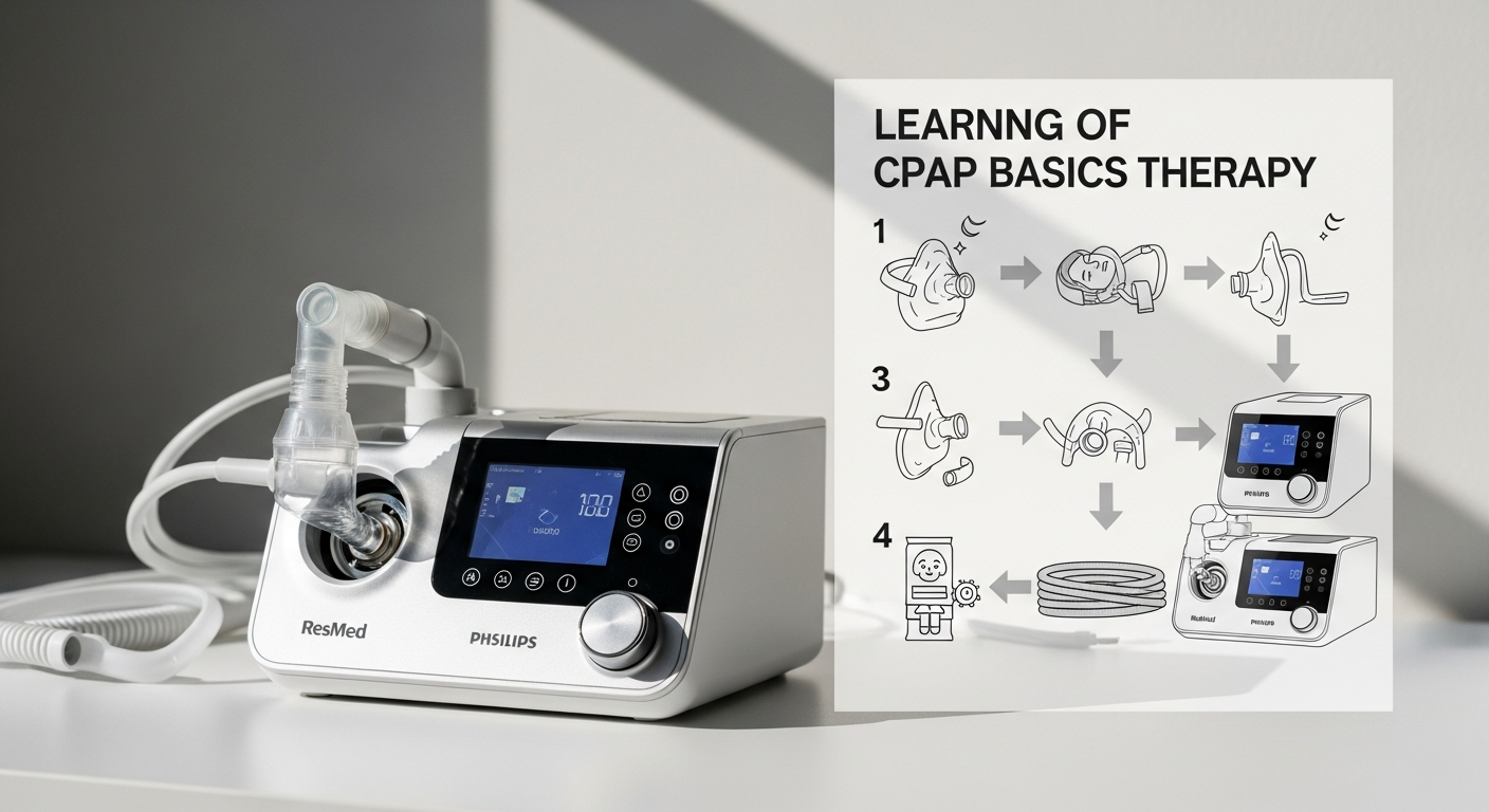 Stop Waking Up Gasping: A Beginner's Guide to CPAP Therapy - gasping for air at night, sleep apnea symptoms, chronic fatigue