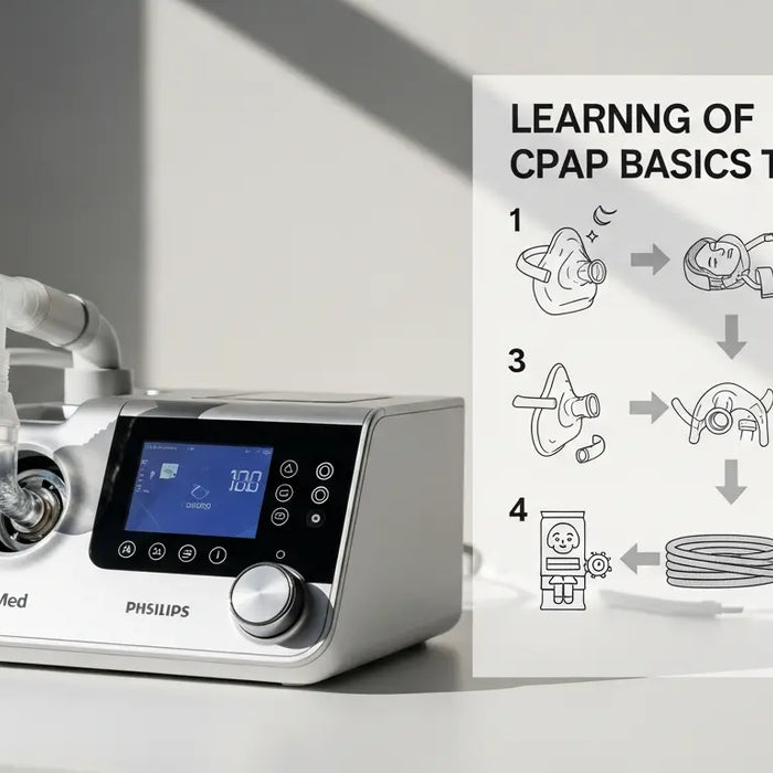 Stop Waking Up Gasping: A Beginner's Guide to CPAP Therapy - gasping for air at night, sleep apnea symptoms, chronic fatigue