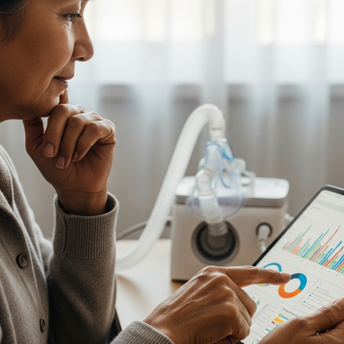 At Last: A Way to Understand Your CPAP Results as You Age - CPAP machine, sleep apnea therapy, CPAP treatment