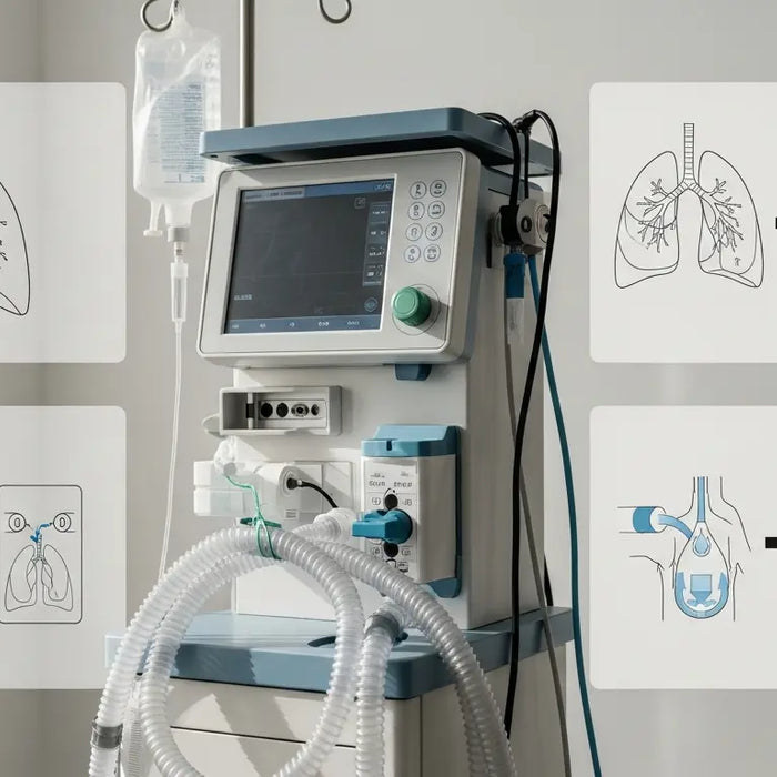 Struggling to Breathe? How Ventilators Manage Respiratory Failure - respiratory failure, difficulty breathing, COPD symptoms