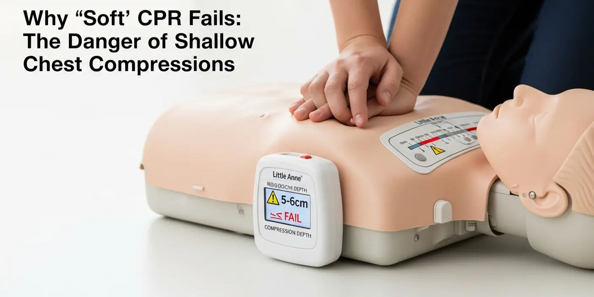 Shallow Compressions Mistake: Master CPR Compression Depth — SelfiMed UK