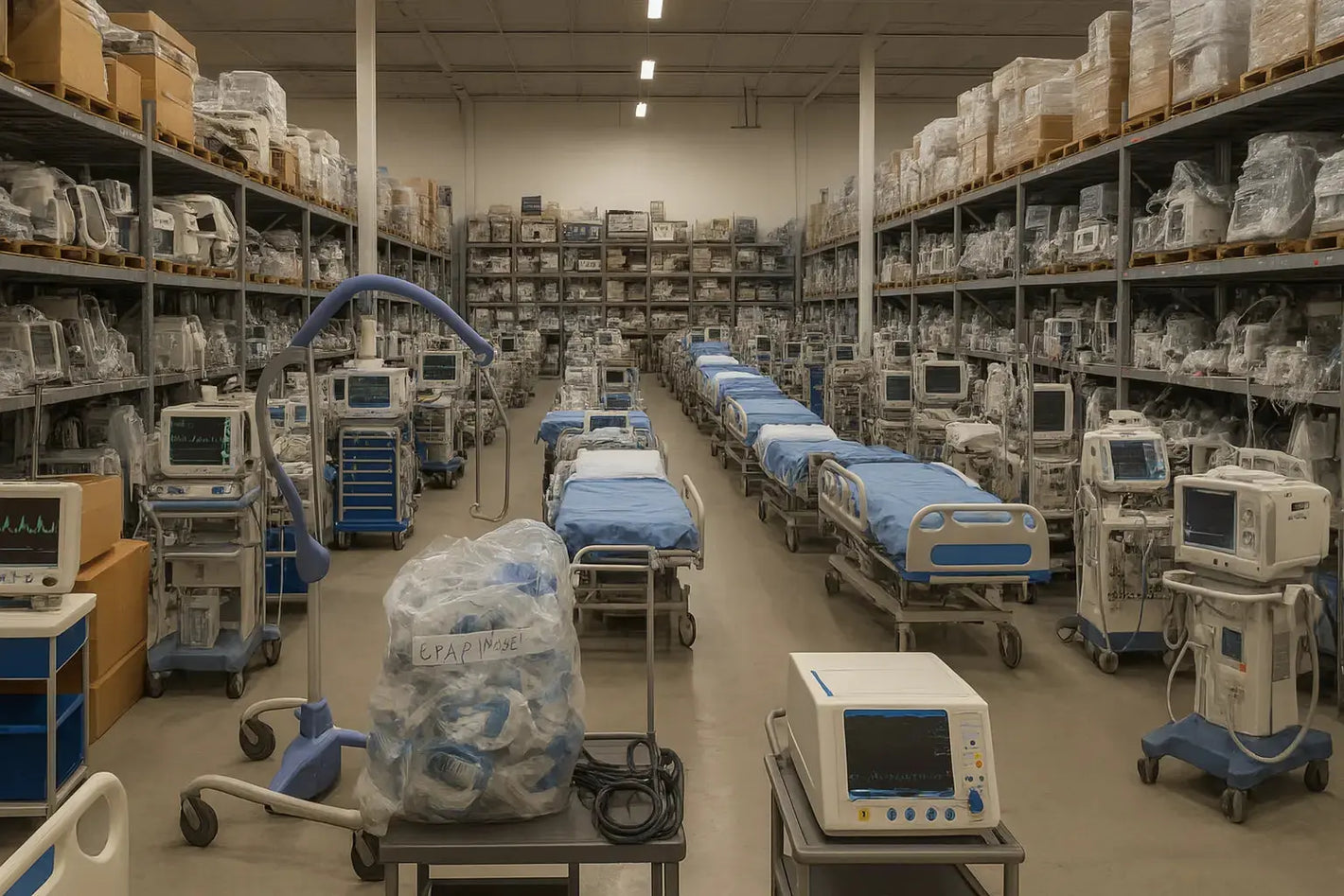 SelfiMed UK warehouse, Leeds, UK